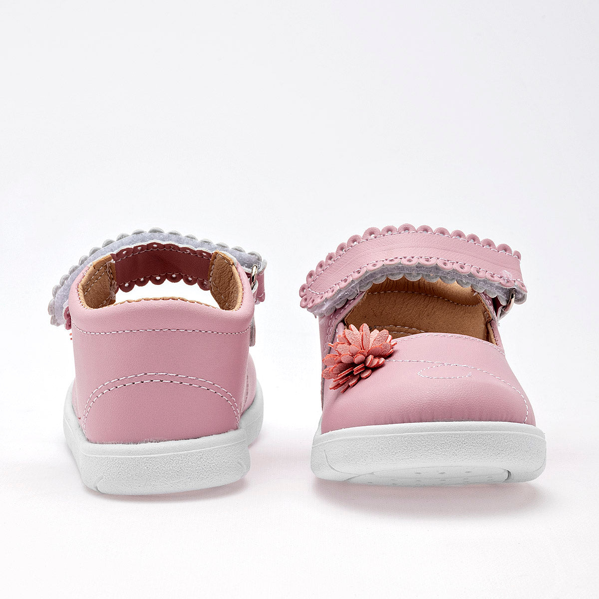 Zapato casual para niña bebé marca Kids Sofi Rosa cod. 98015