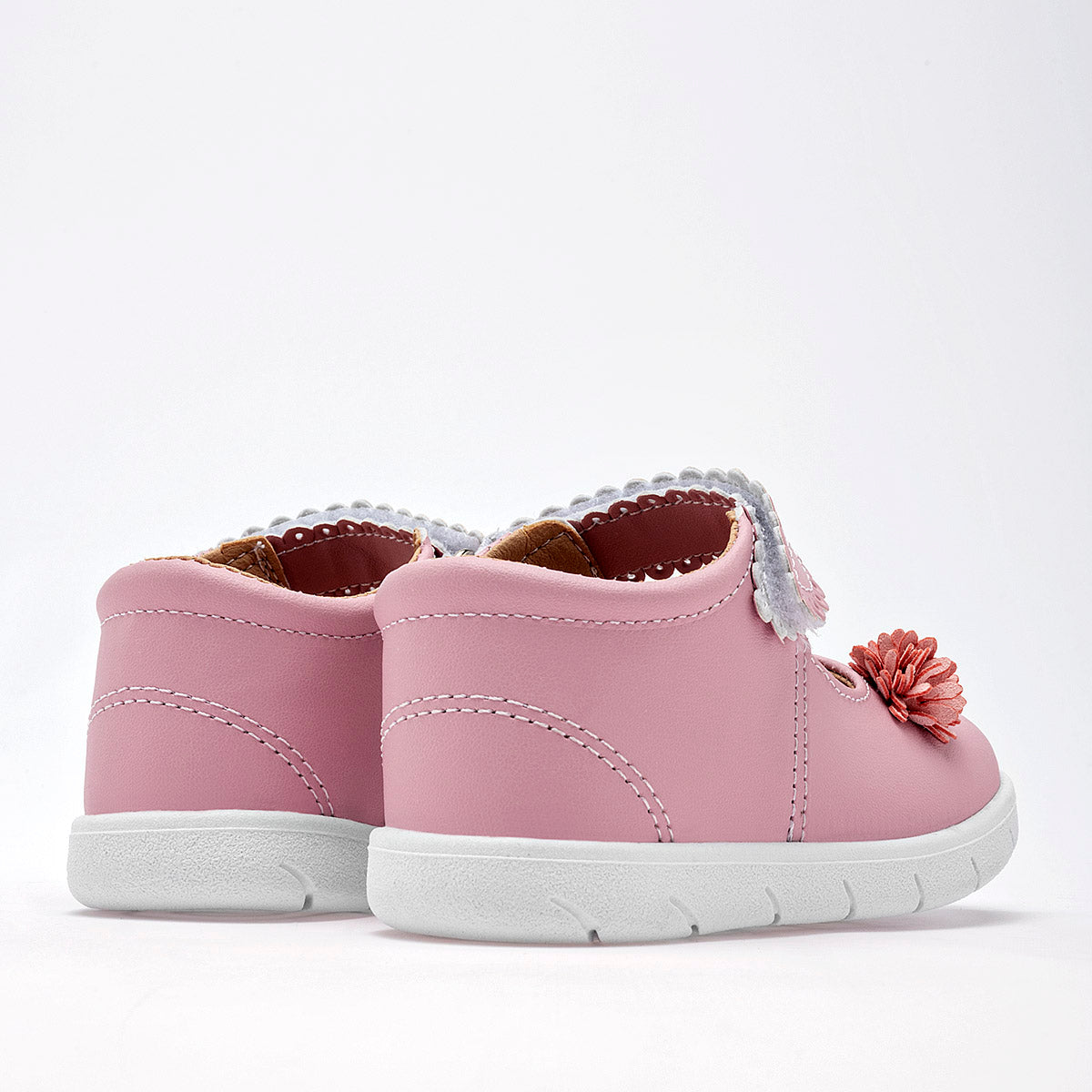 Zapato casual para niña bebé marca Kids Sofi Rosa cod. 98015