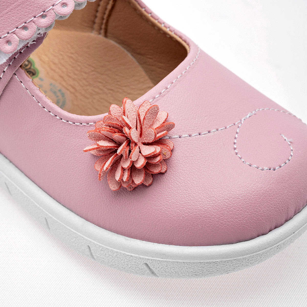 Zapato casual para niña bebé marca Kids Sofi Rosa cod. 98015