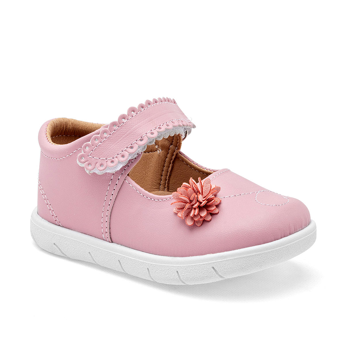 Zapato casual para niña bebé marca Kids Sofi Rosa cod. 98015