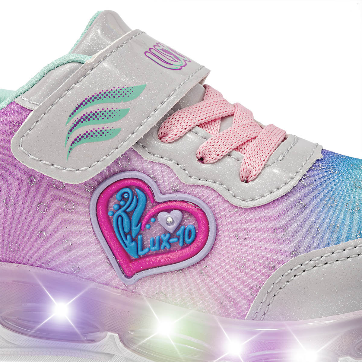 Tenis Lux-10 para niña preescolar