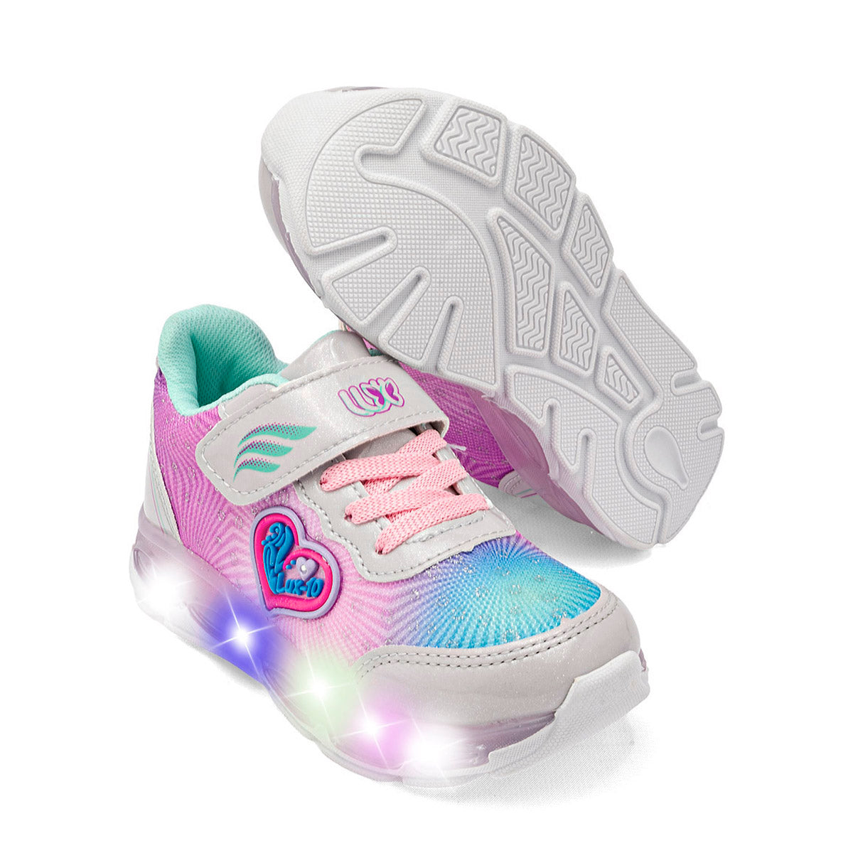 Tenis Lux-10 para niña preescolar