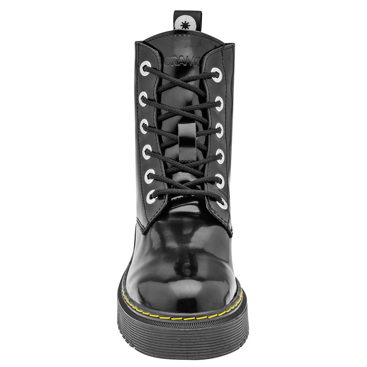 Bota caña corta para mujer marca Moramora Negro cod. 98100