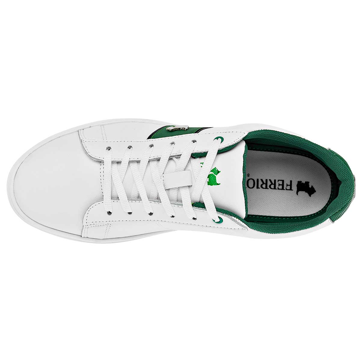 Tenis escolar para joven marca Ferrioni Blanco cod. 98525