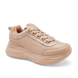 Tenis urbano para mujer marca Miss Pink Beige cod. 98608