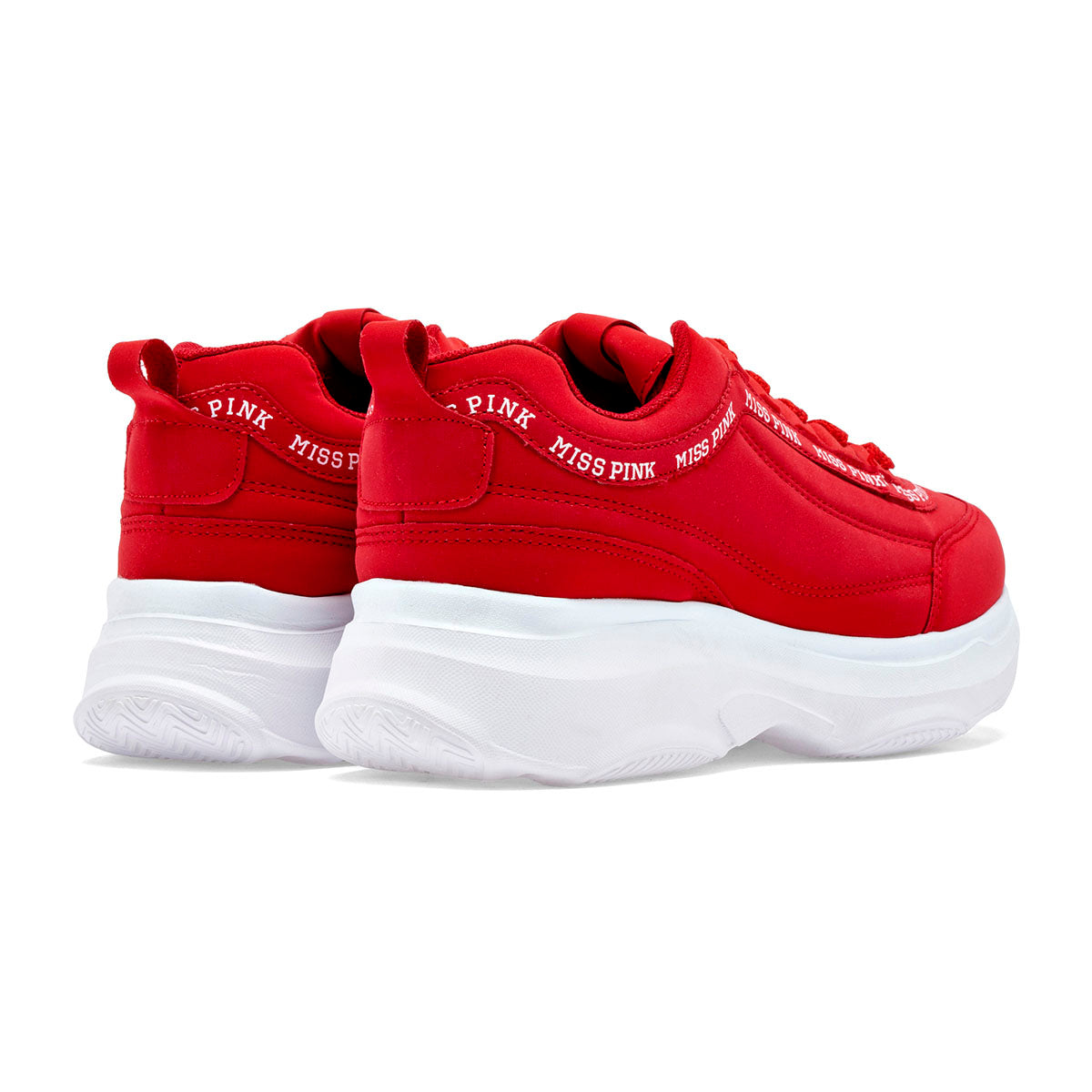Tenis urbano chunky Miss Pink para mujer