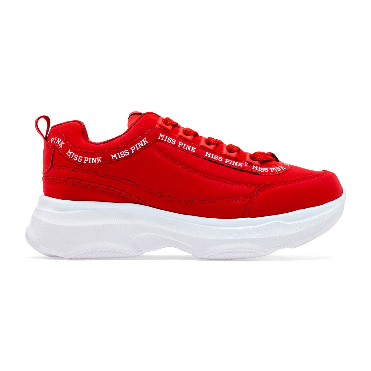 Tenis urbano chunky Miss Pink para mujer