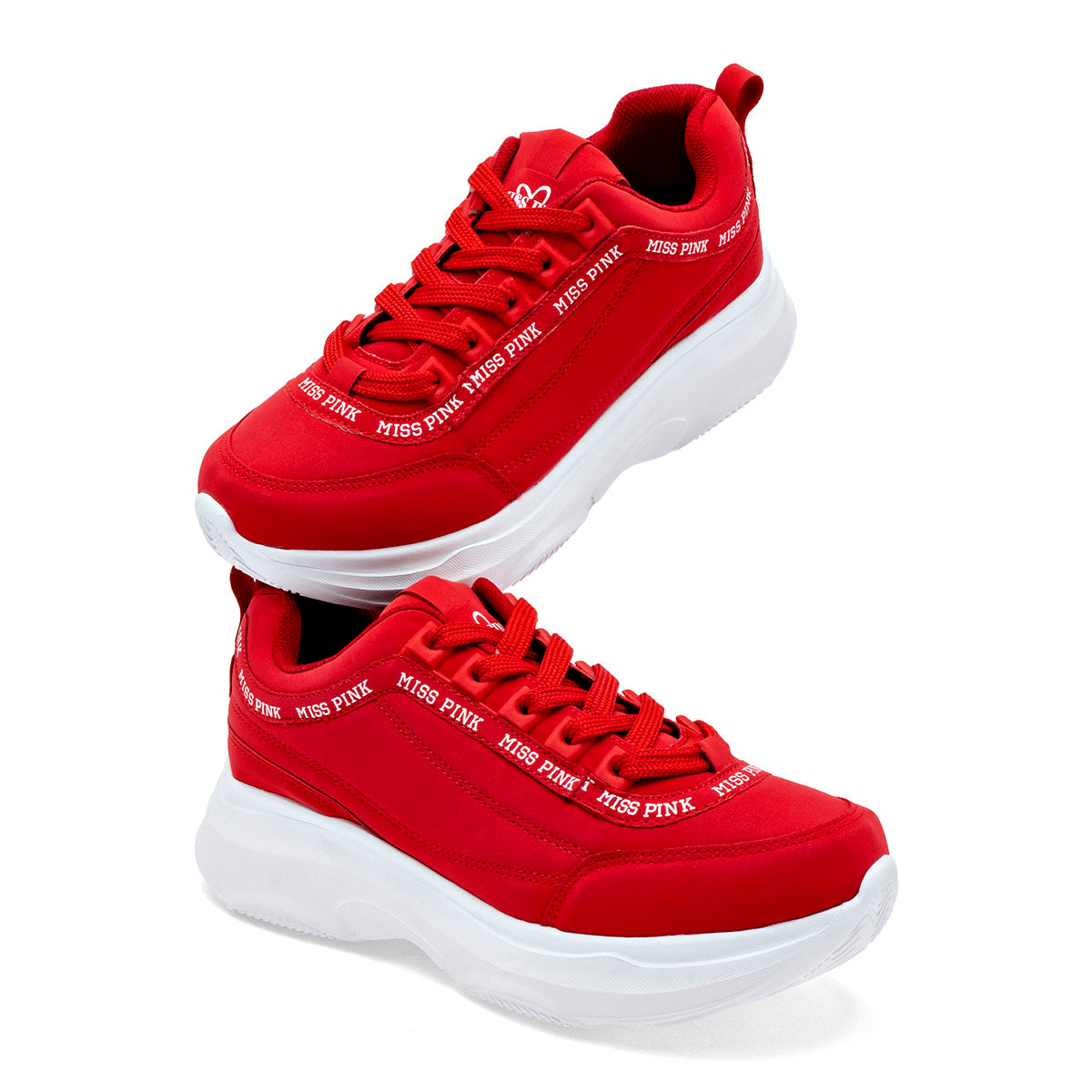Tenis urbano chunky Miss Pink para mujer