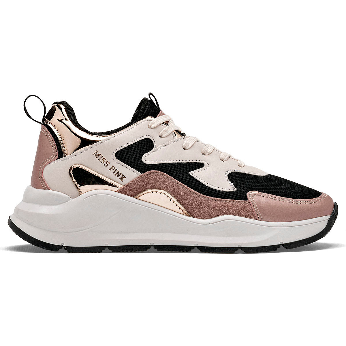 Tenis urbano chunky Miss Pink para mujer