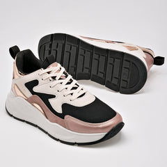 Tenis urbano chunky Miss Pink para mujer