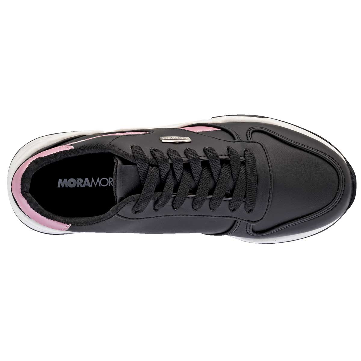 Tenis para mujer marca Moramora Negro cod. 98645