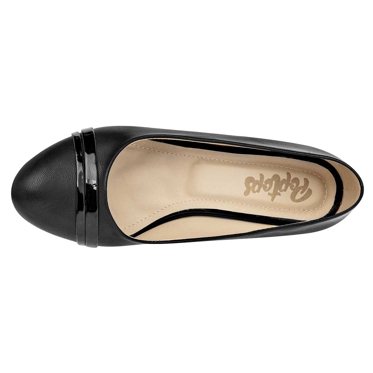 Zapatilla para mujer marca Poptops Negro cod. 98696