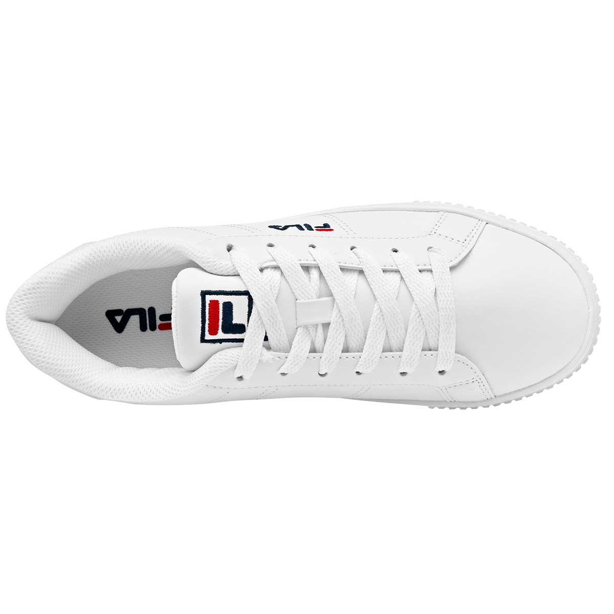 Precio de tenis fila blancos deals