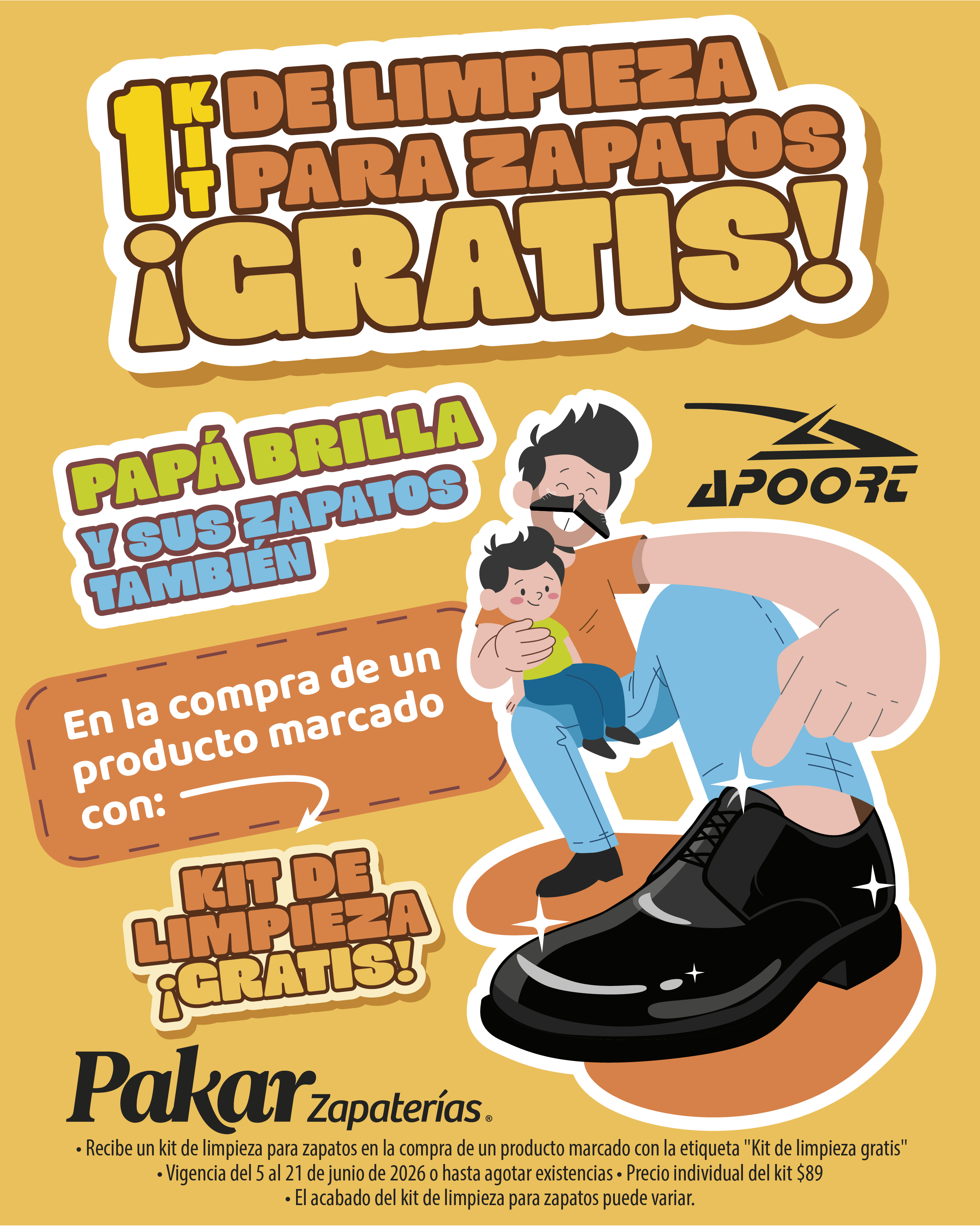 Kit para limpieza en calzado