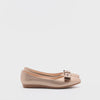 Balerina Flat moño para mujer marca Clasben Oro cod. 124926