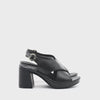 Sandalia plataforma para mujer marca Flexi Negro cod. 125163