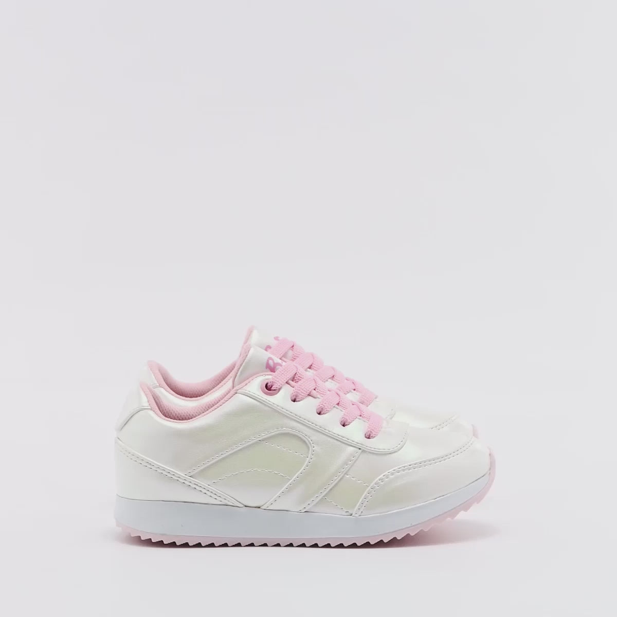 Tenis urbano para niña marca B-Zaaz Blanco cod. 124860