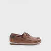 Zapato tipo top sider Negro Total para hombre