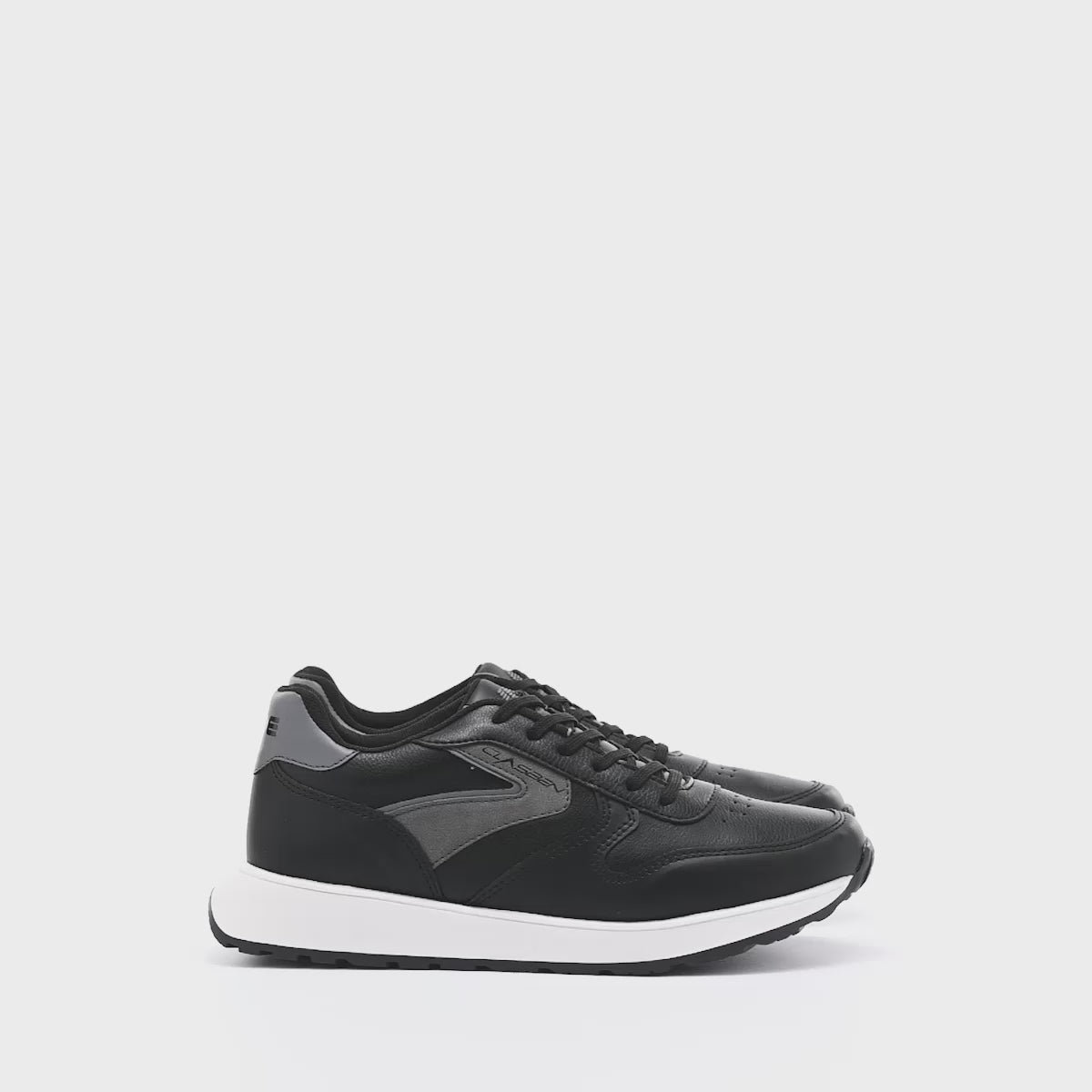 Tenis sneakers chunky para hombre marca Clasben Negro cod. 124923