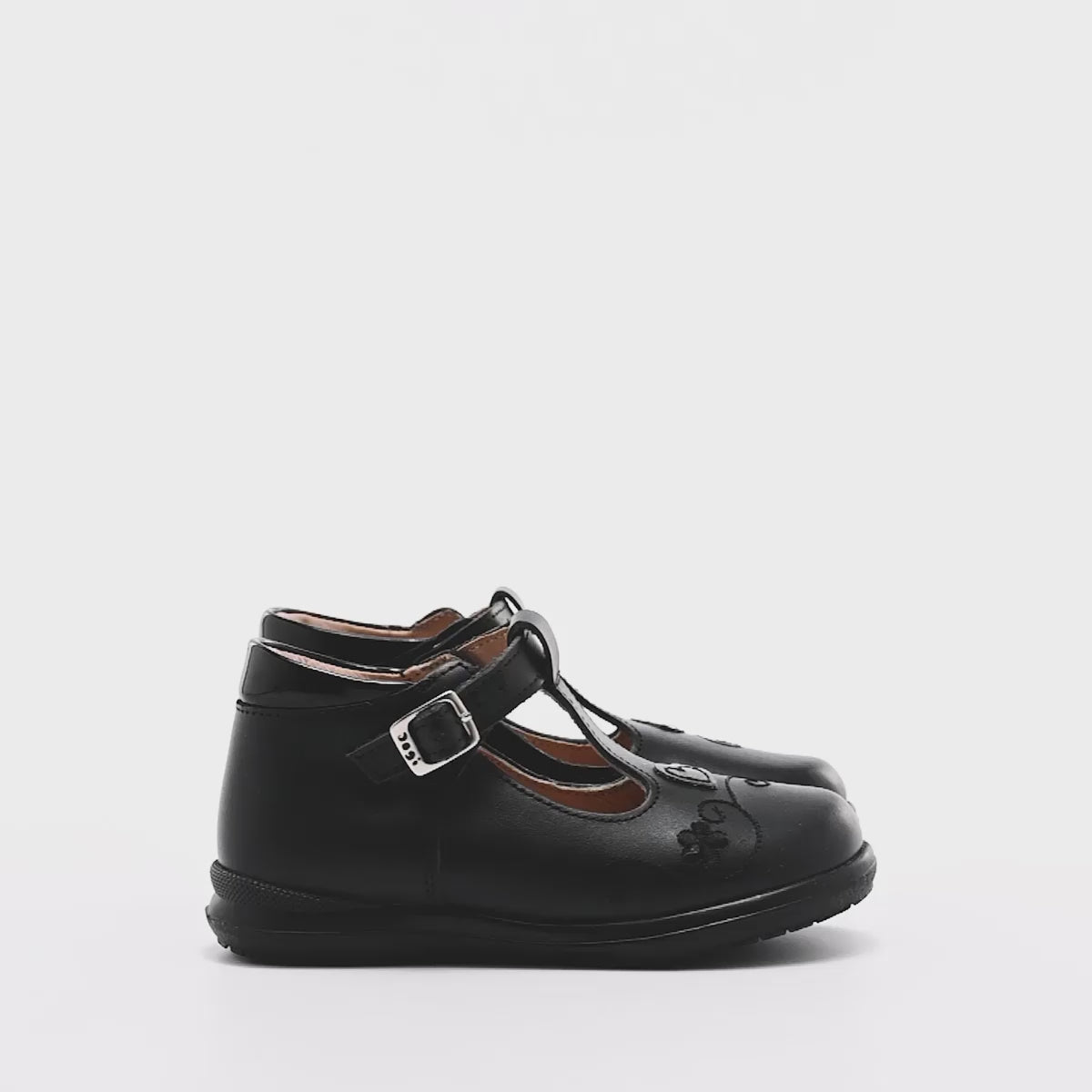 Zapato charol Dogi para niña preescolar