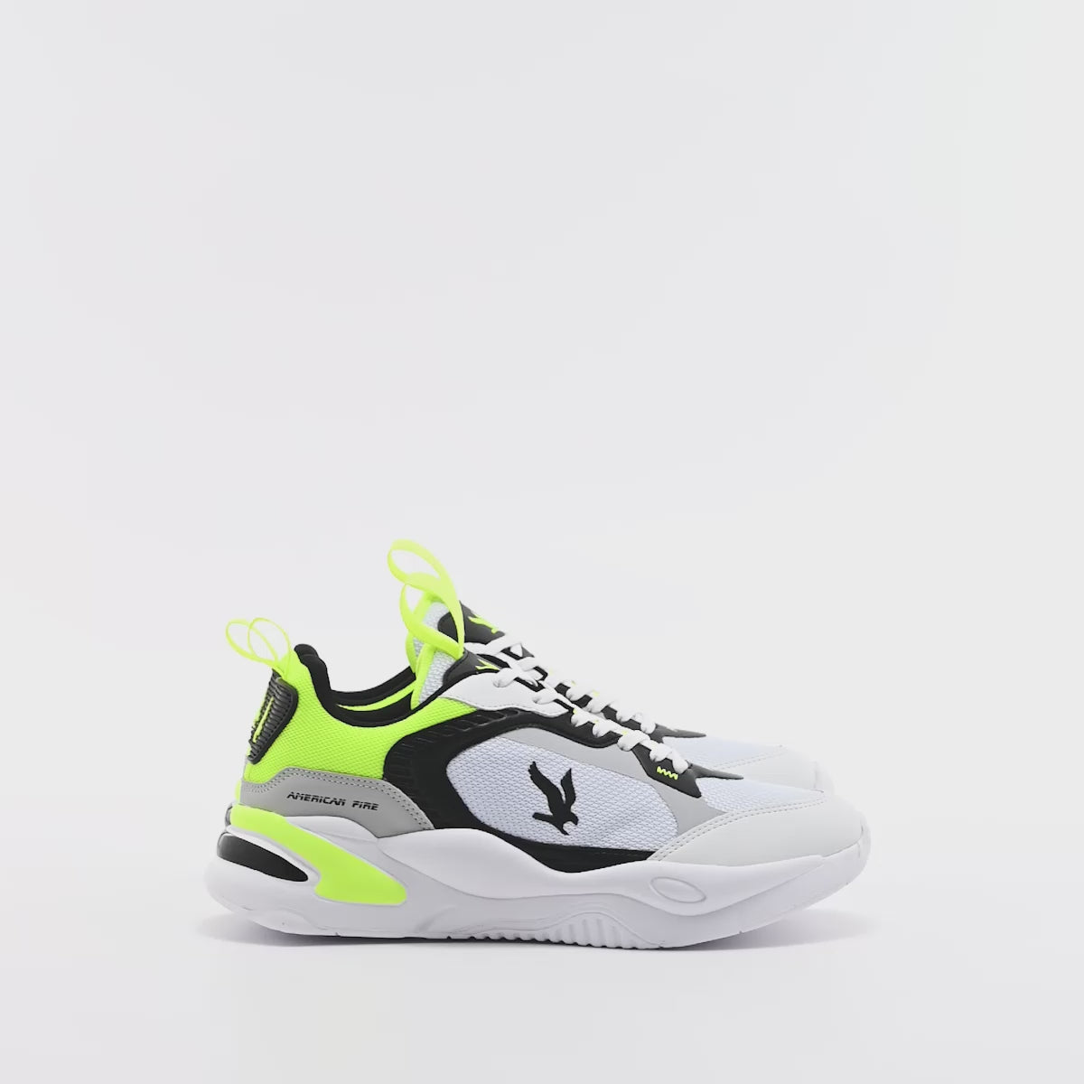 Tenis suela chunky American Fire para hombre