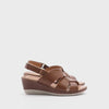 Sandalia Cuña Cruz Shoes para mujer