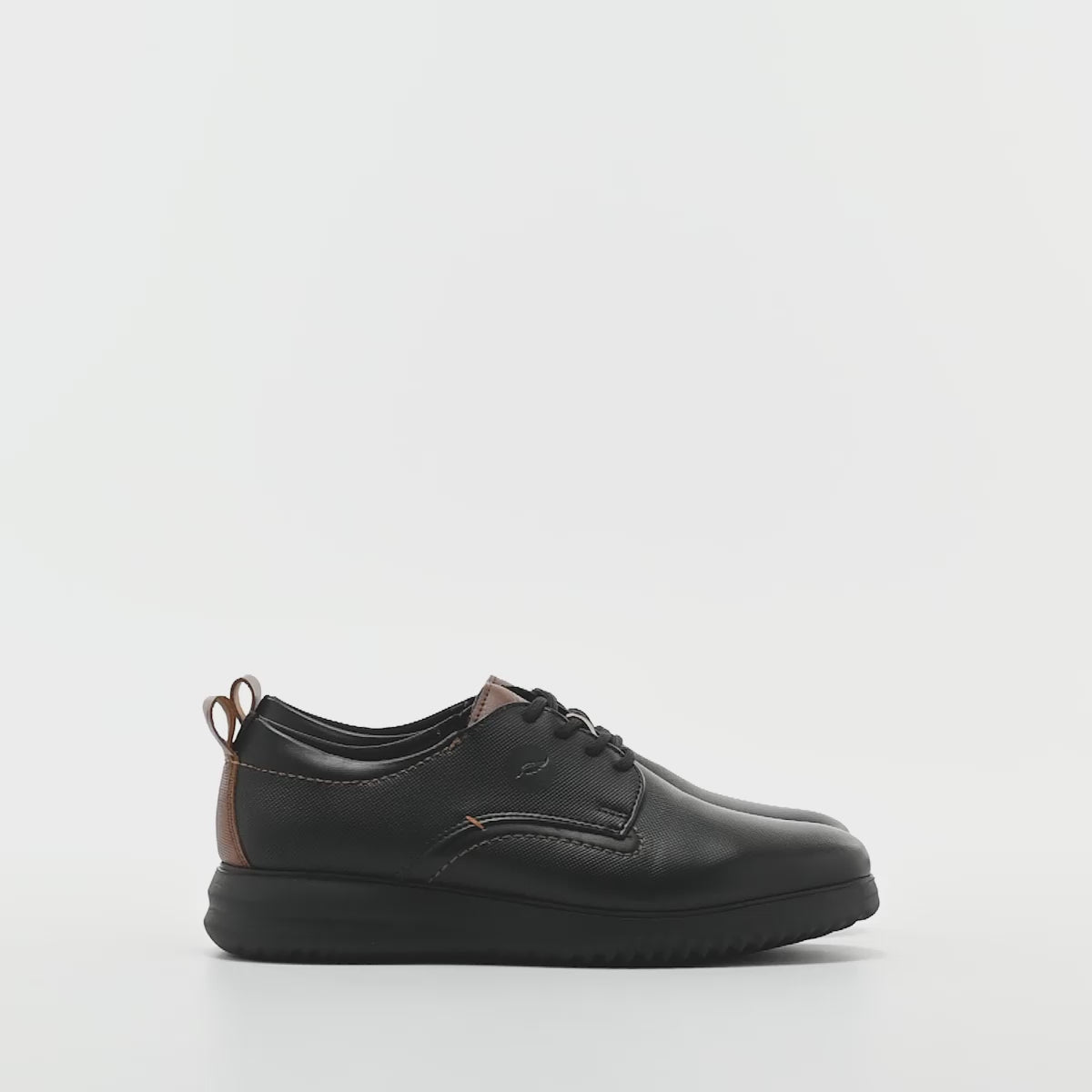 Zapato casual Negro Total para hombre