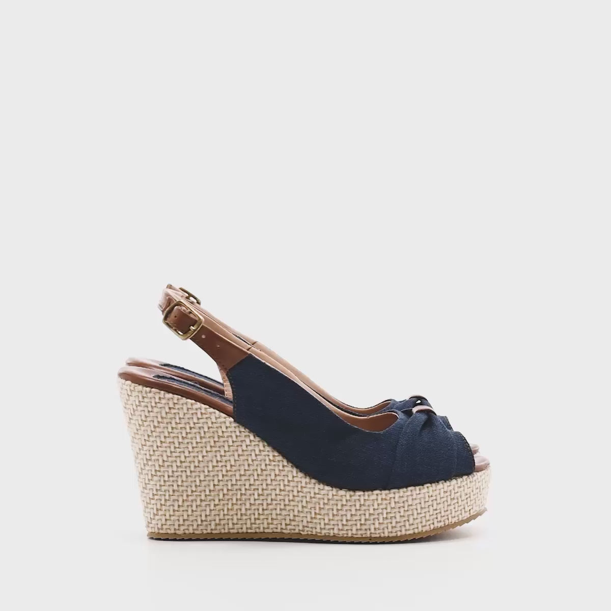 Sandalia Oro Rosa para mujer