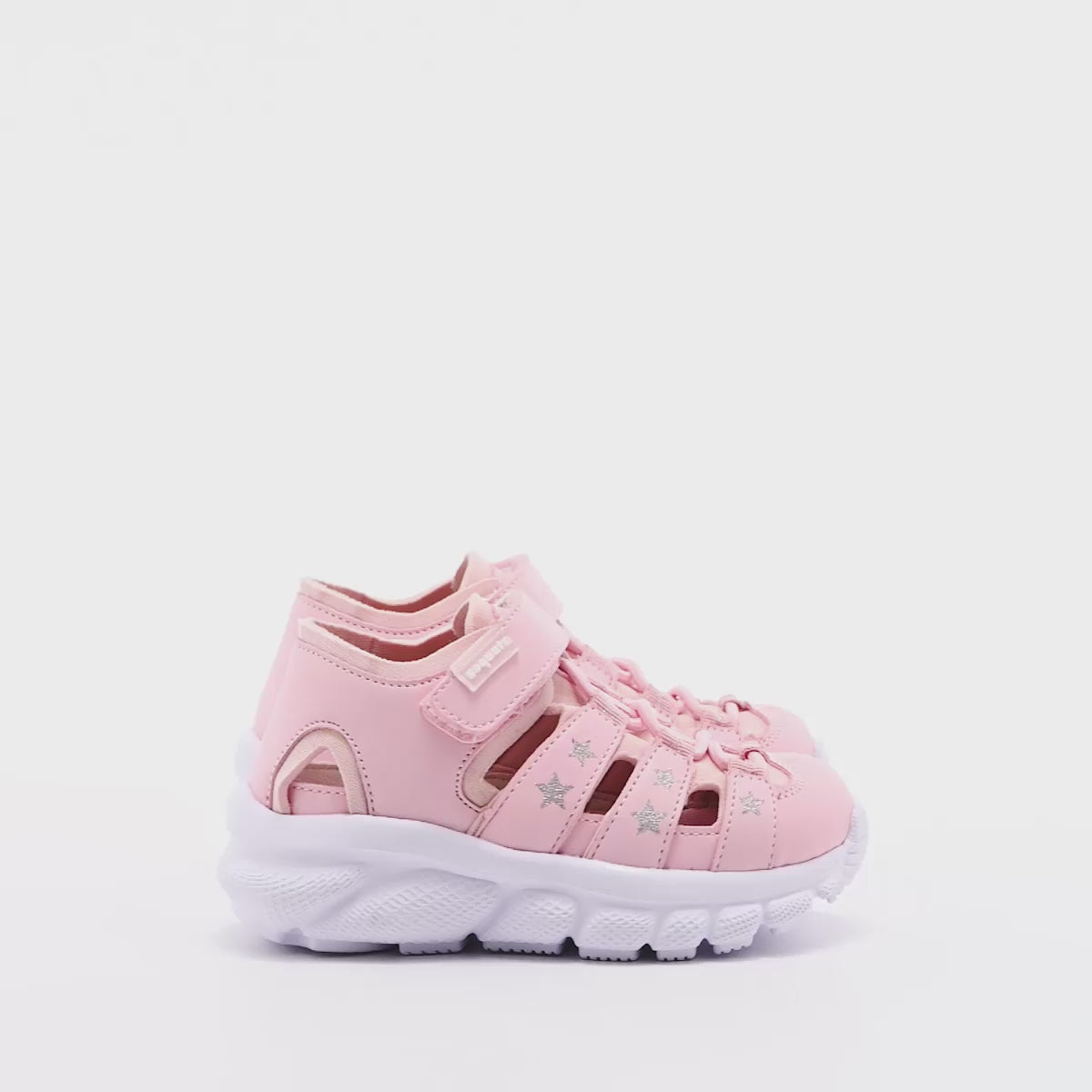 Zapatito abierto para niña marca Coqueta Rosa cod. 126041