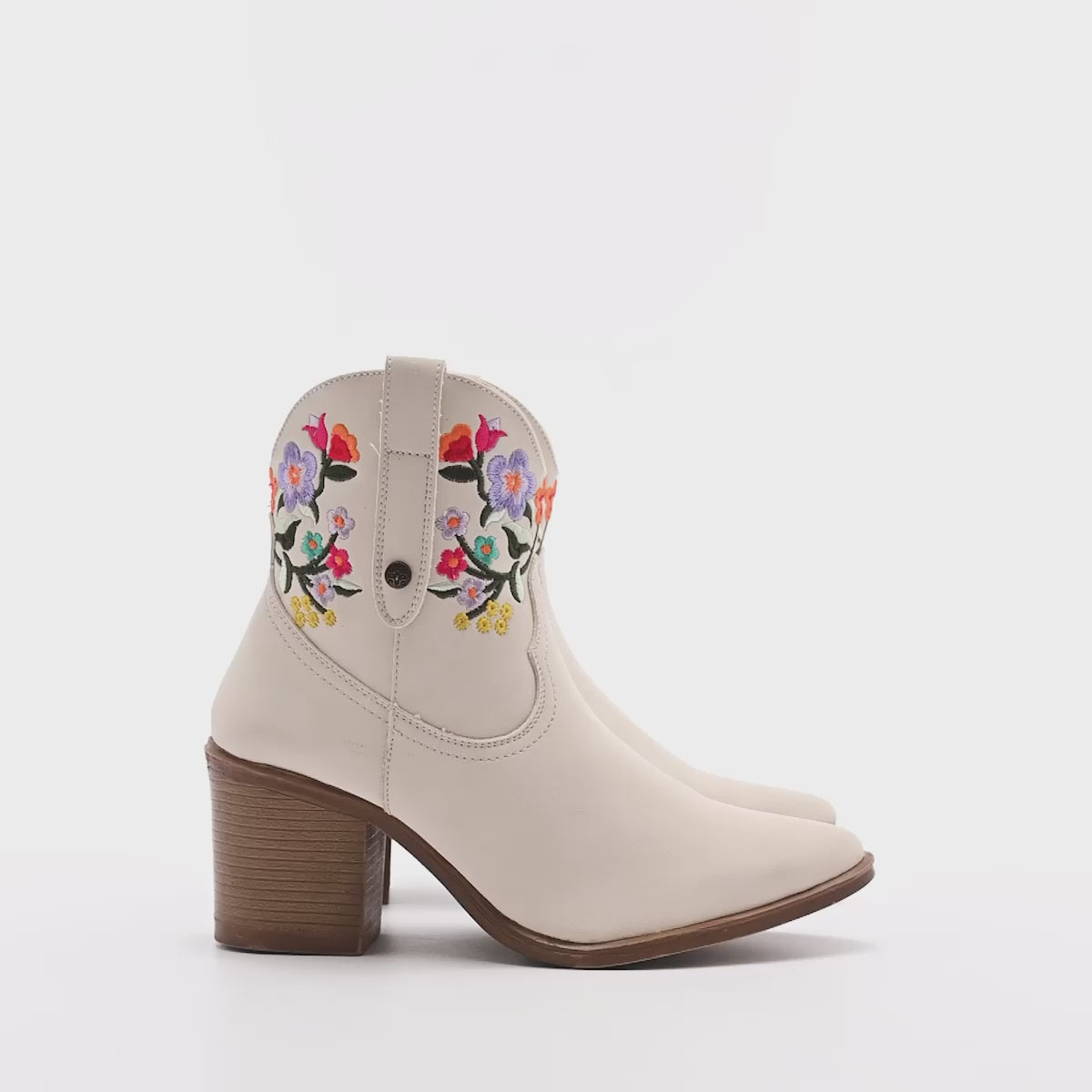 Bota vaquera Mora Tierra para mujer