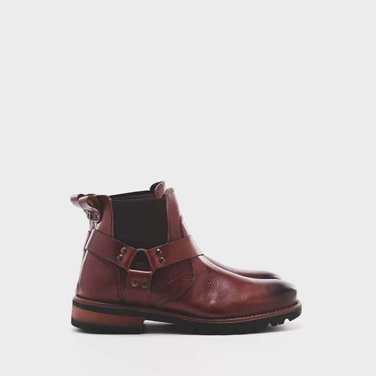 Bota de piel Eccoflex para hombre