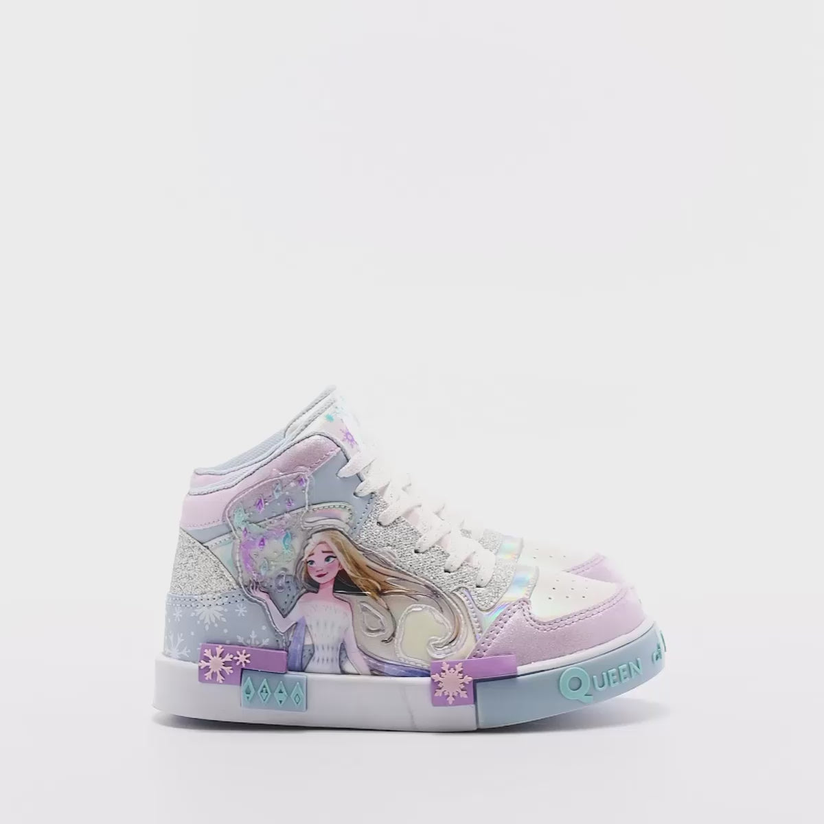 Tenis urbano tipo botín de Frozen Clasben para niña