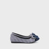 Balerina flat moño para mujer marca Clasben Azul marino cod. 124950