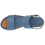 Sandalia de plataforma  para Mujer marca Been Class Azul cod. 101546