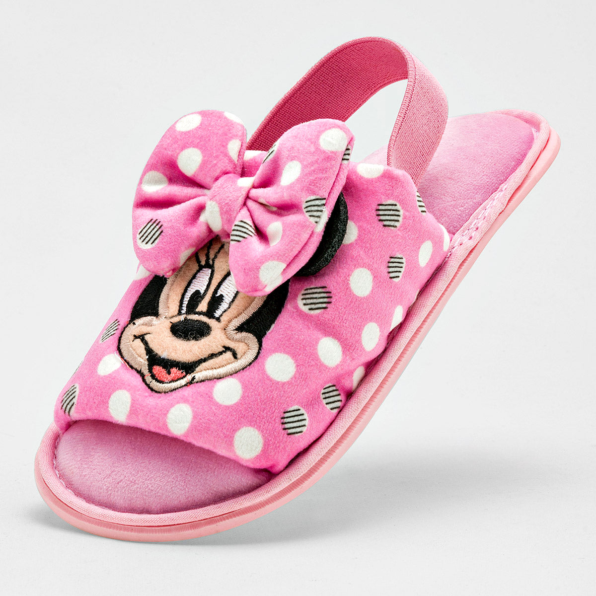 Arra Minnie Mouse Pantufla para niña