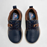 Zapato cintas casual para Niño marca Audaz Azul marino cod. 126017