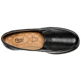 Zapato mocasín confort para Mujer marca Flexi Negro cod. 79145